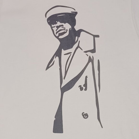 Guru Gang Starr Mens Medium T Shirt Cream Short Sleeve Graphic Hip Hop Tee - Picture 5 of 6